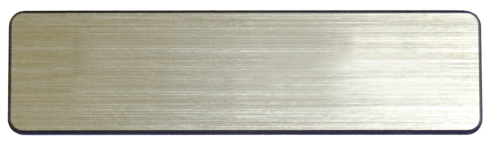 Blank Flat Name Tag with Pin